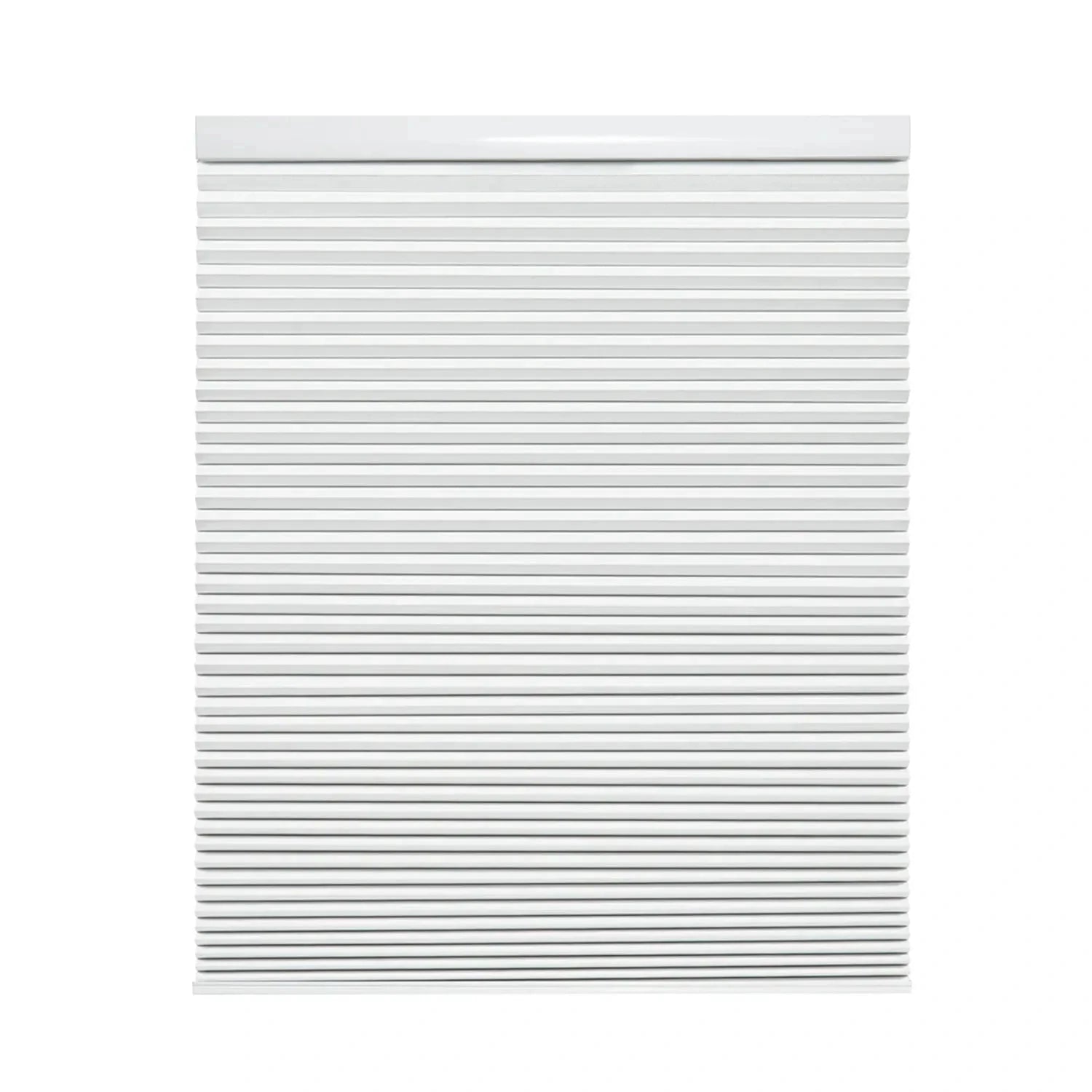 Cordless waterproof bathroom blinds with honeycomb design for insulation.