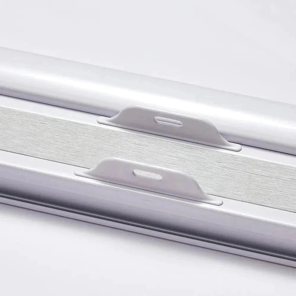 Cordless top down bottom up shades honeycomb blinds in white, elegant design.