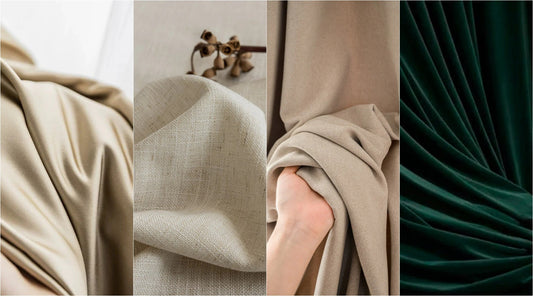 Luxury Curtains & Drapery Fabrics: Silk, Velvet, Linen, Cashmere