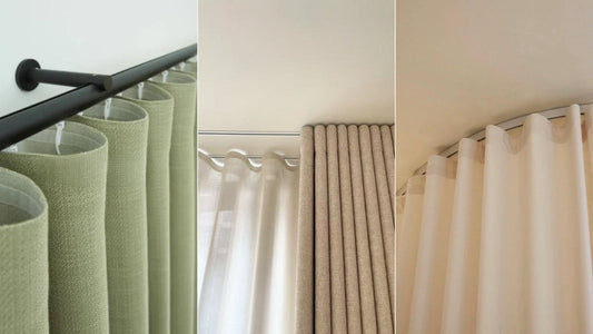 EASEEASE ripple fold curtains with continuous waves — guide to carrier spacing, fullness and stackback