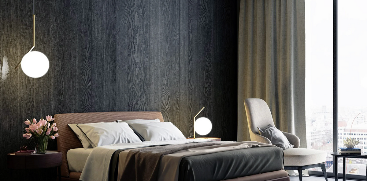 Elegant bedroom curtains with sheer and blackout options for restful sleep