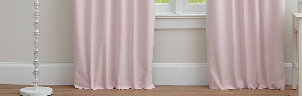 Colorful kids curtains with playful patterns for brightening children's rooms and light control