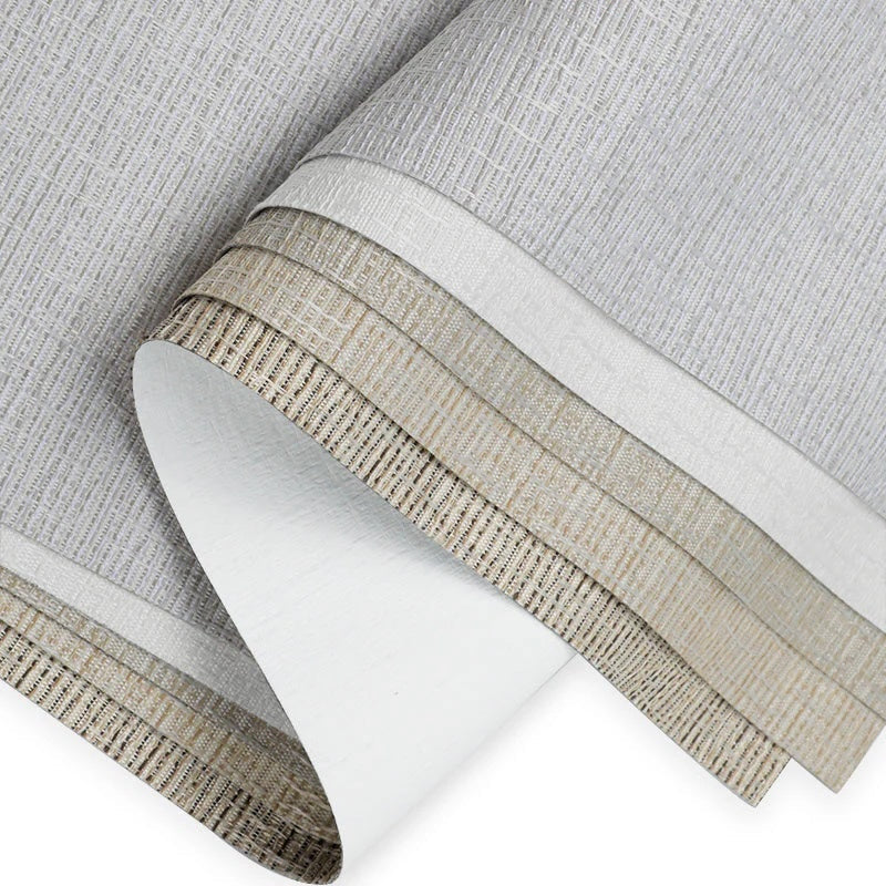 Elegant Roman Shades with natural fabrics and customizable light-filtering options