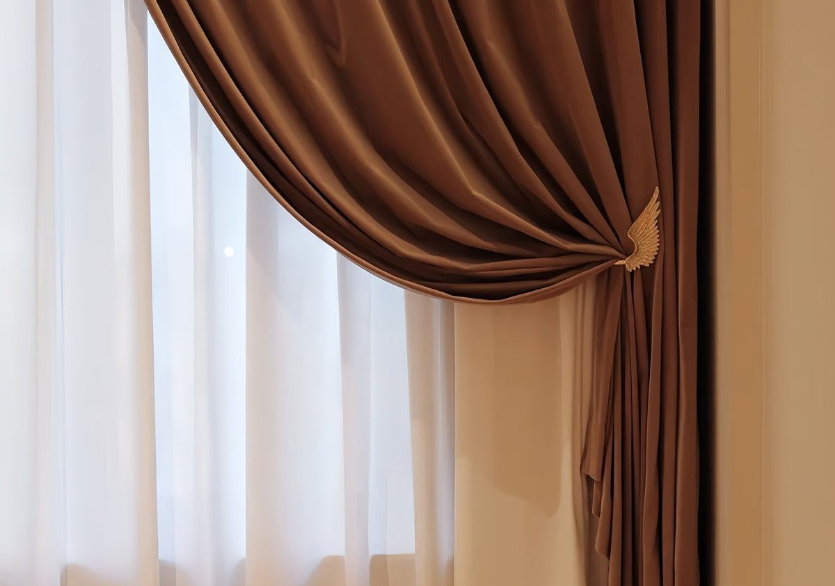 Room darkening curtains blocking 80%-95% sunlight for privacy and style in bedrooms and living spaces