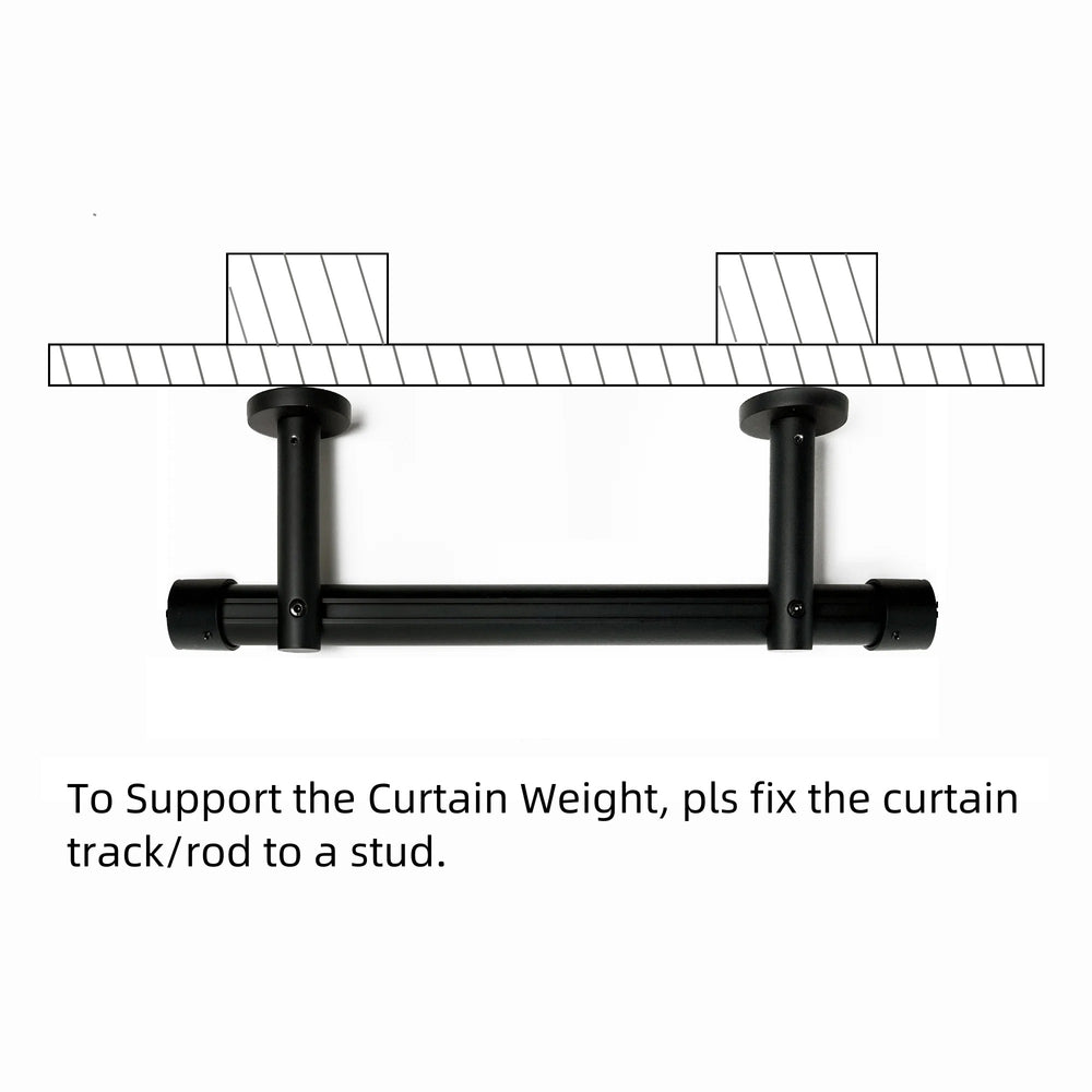 Curtain Rail for Bay Window - Ultra-Thin Curved Track | EaseEase