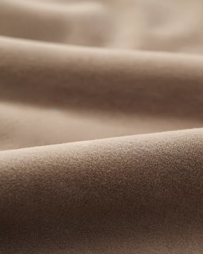 Luxurious high-matte velvet home movie theater curtains in rich red color for superior sound insulation and blackout effect