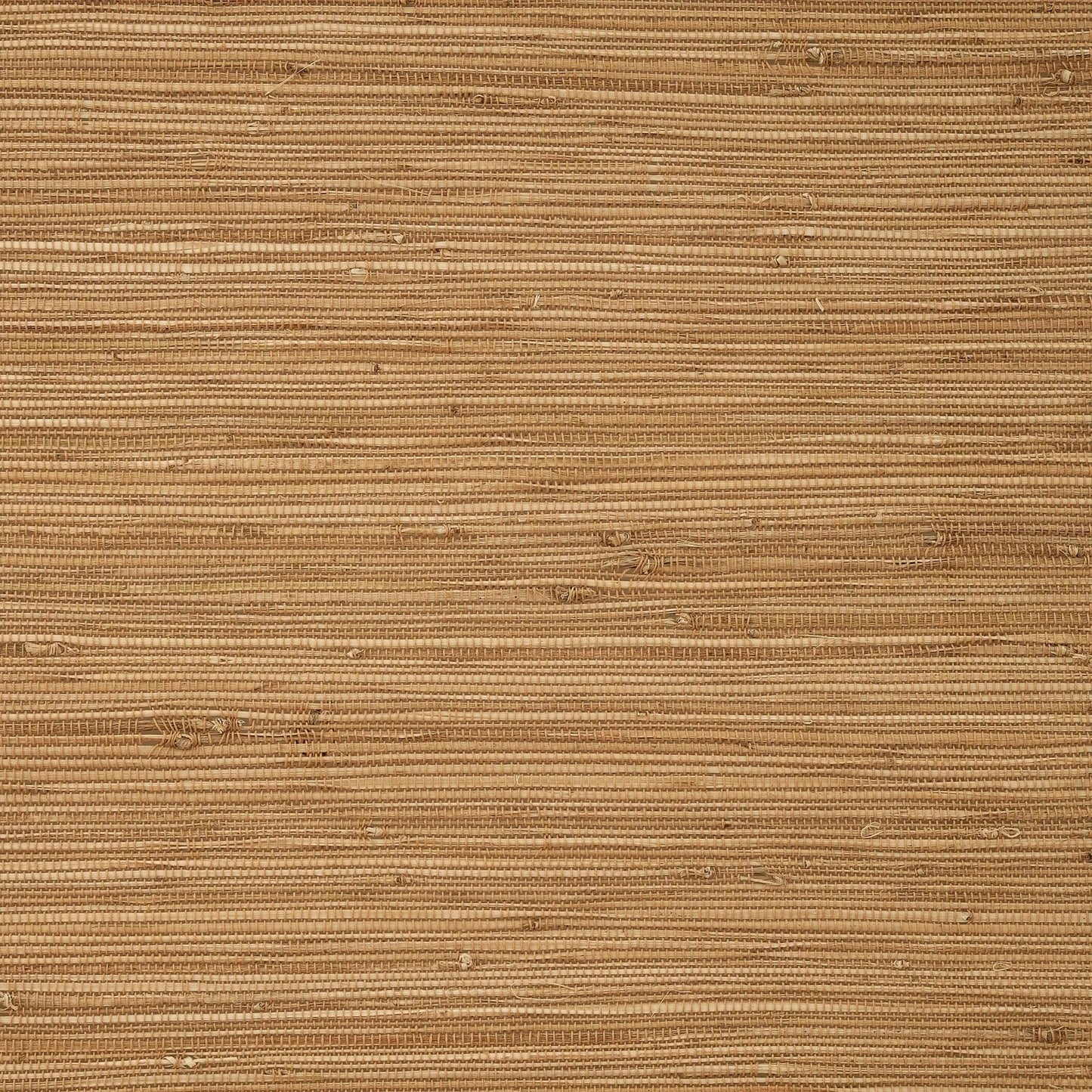 Natural hemp bamboo roman shades in bark color with earthy texture.