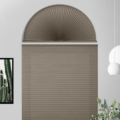 Arched & Triangle Window Shades - 1" Honeycomb Cellular Shades | EaseEase
