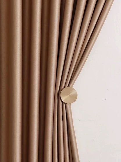 Silk Curtains – Smooth Draping, Easy Maintenance, 8 Elegant Colors