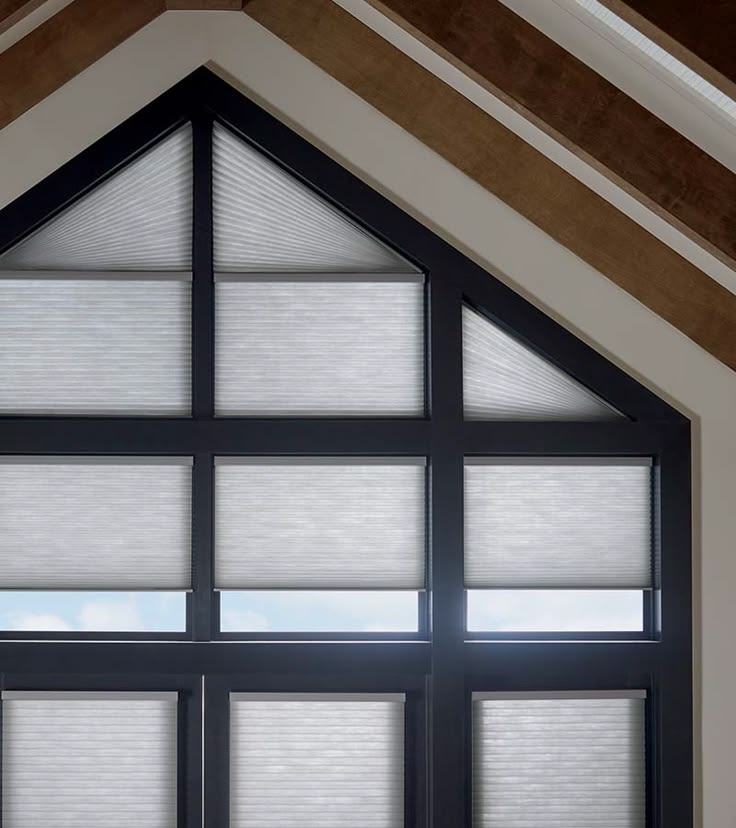 Arched & Triangle Window Shades - 1" Honeycomb Cellular Shades | EaseEase