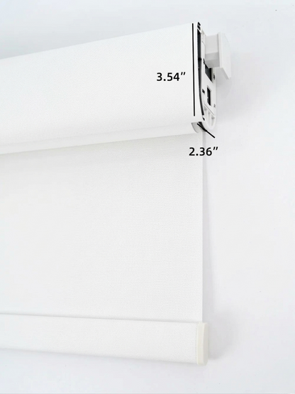 No drill blinds cordless solar shades with UV protection, waterproof, stain-resistant, easy install, child safe for kitchen and bathroom windows