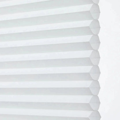 Cordless 1-inch honeycomb waterproof bathroom blinds with mold-resistant fabric and thermal insulation