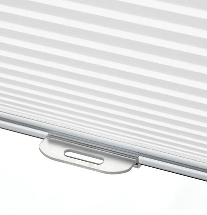 Cordless 1" honeycomb waterproof bathroom blinds with mold-resistant fabric and thermal insulation