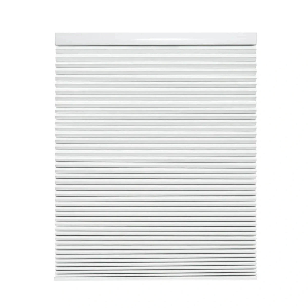 Cordless 1-inch honeycomb waterproof bathroom blinds with mold-resistant fabric and thermal insulation