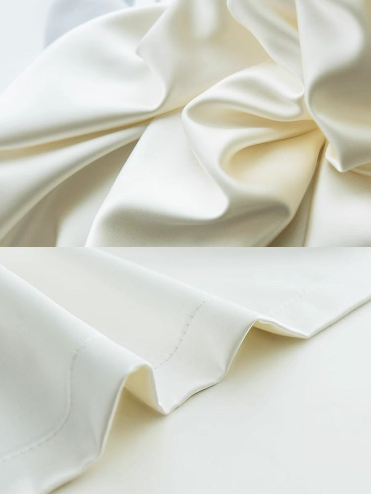 Silk Curtains – Smooth Draping, Easy Maintenance, 8 Elegant Colors